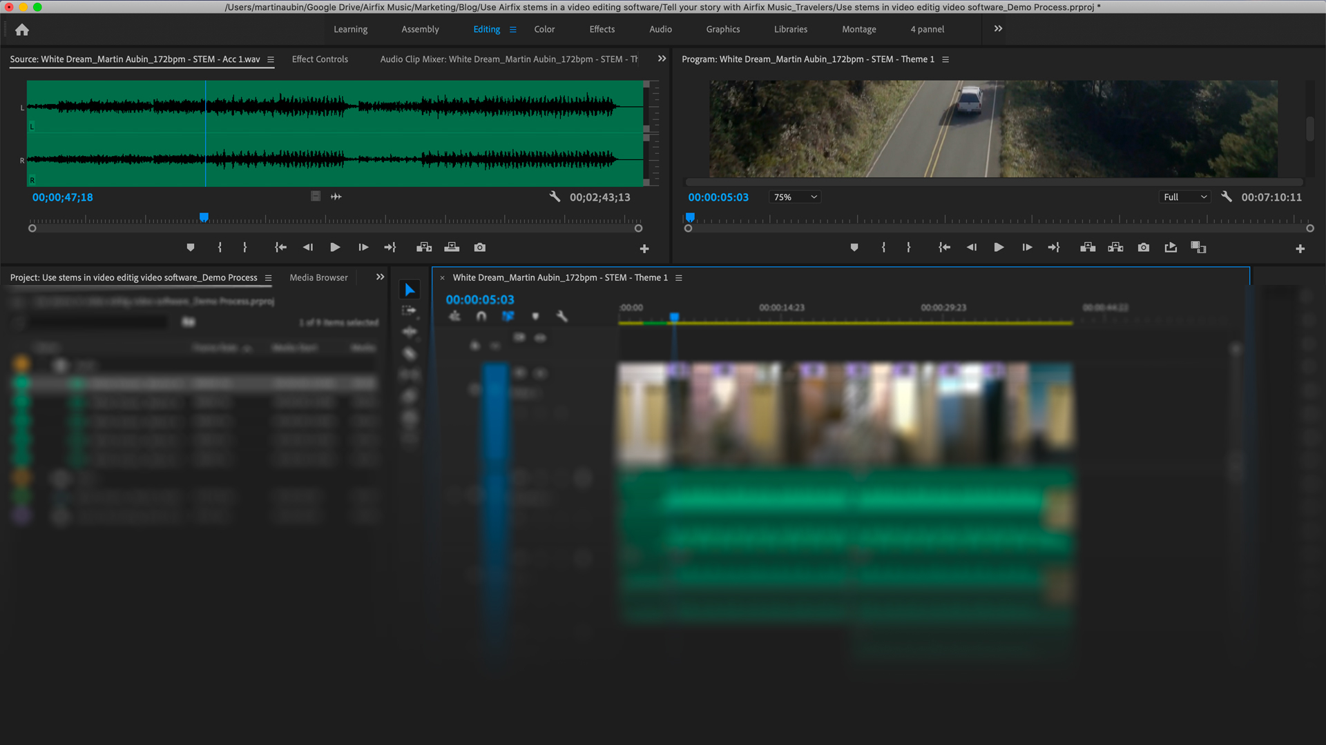 Abobe Premiere Pro